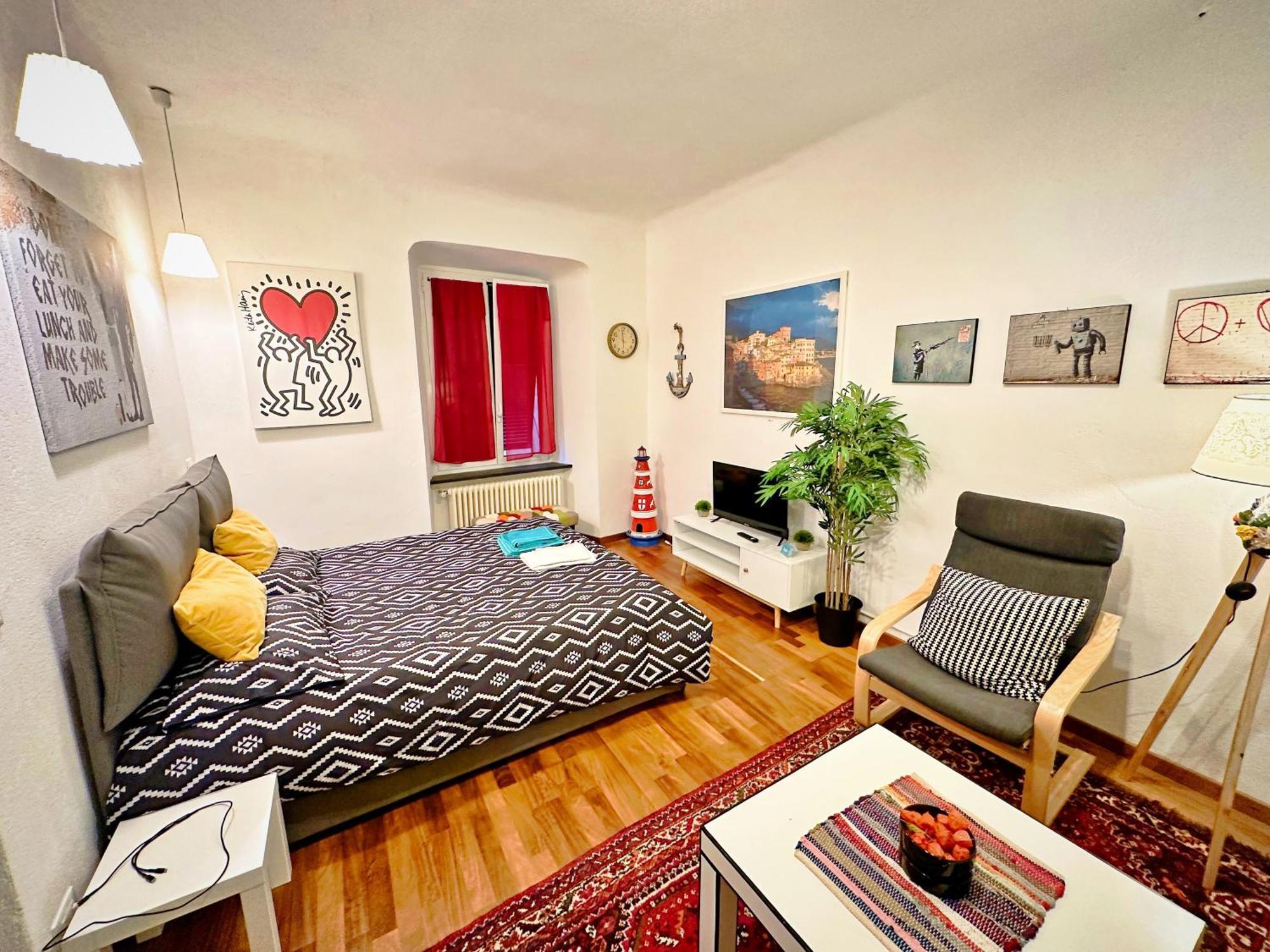 Apartment Meizon - Genova, Terminal Msc Stazione Principe E Metro A Cinque Minuti A Piedi